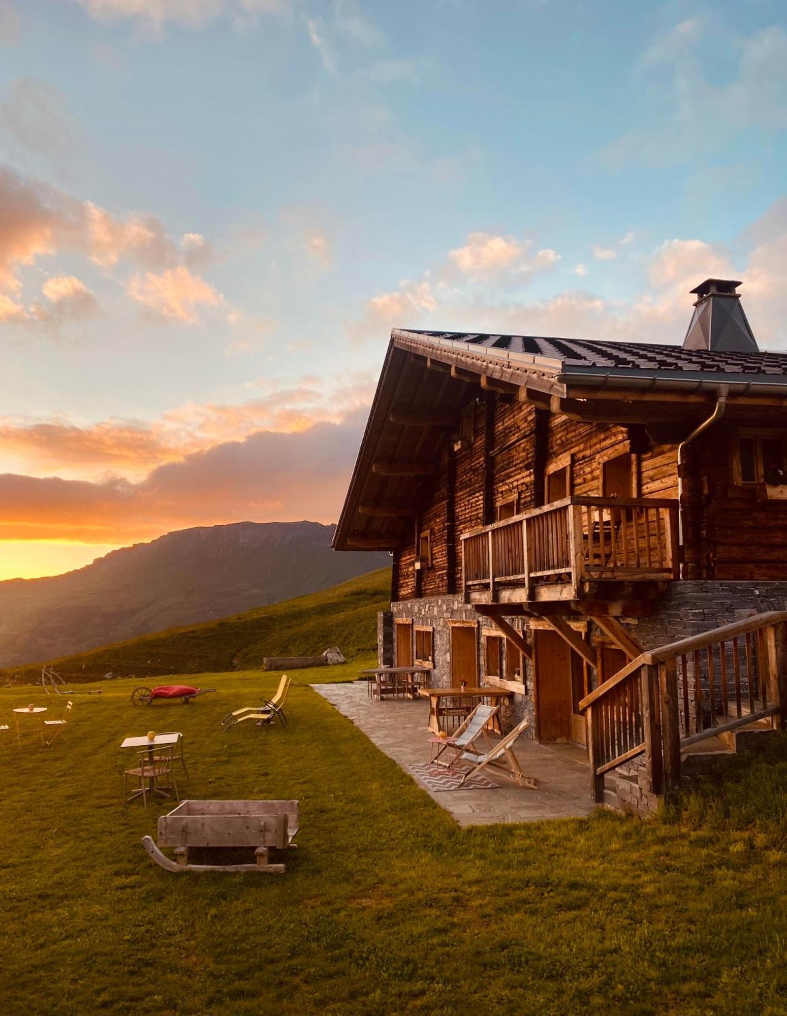 Chambres Et Tables D'Hotes Le Choton A Nono - Col Du Joly Beaufortain Отлюс Экстерьер фото